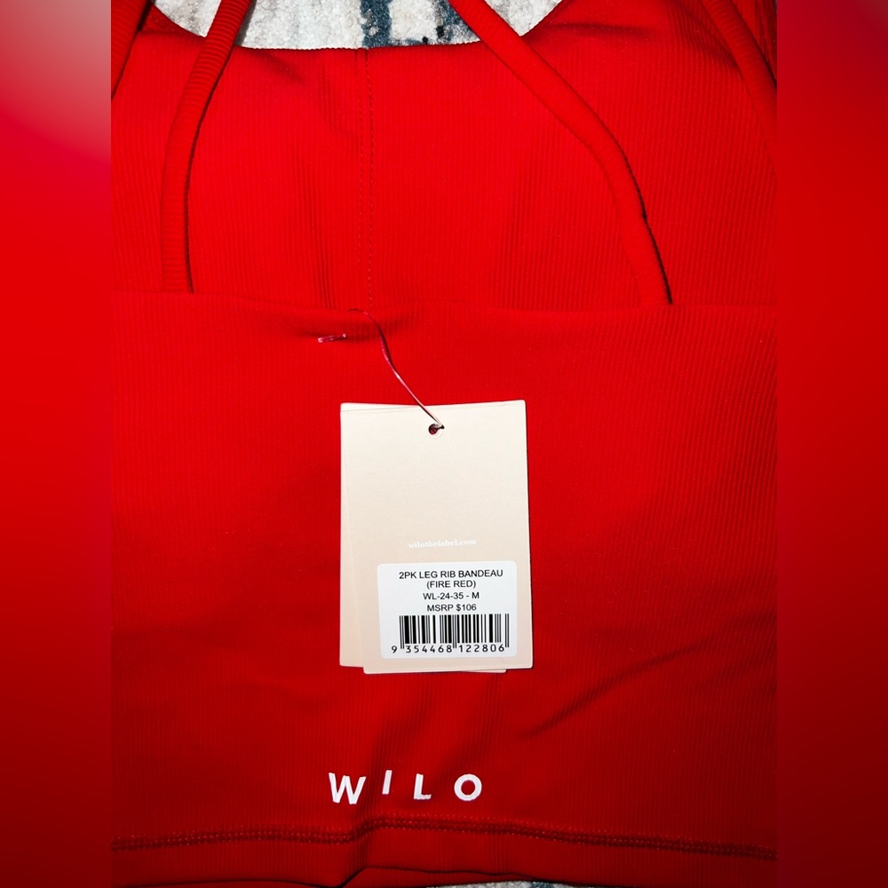 Vibrant Red Tank Top - Picture 3 of 5